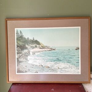 Quoddy Head Lighthouse by Helen Rundell. Signed/ numbered in pencil by artist.
